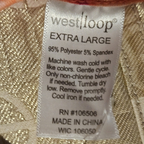 Westloop size XL Vibrant Tie-Dye Sleeveless Dress - Picture 4 of 4